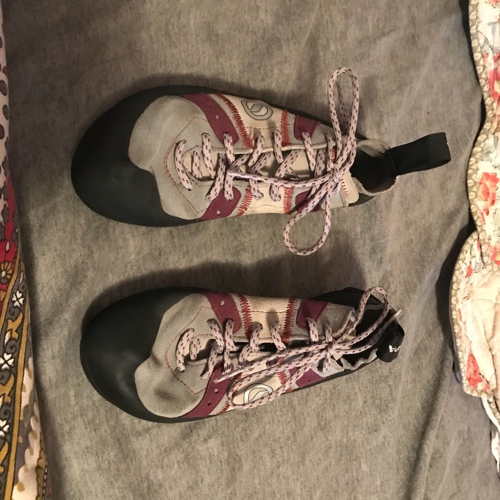 Scarpa climbing shoes